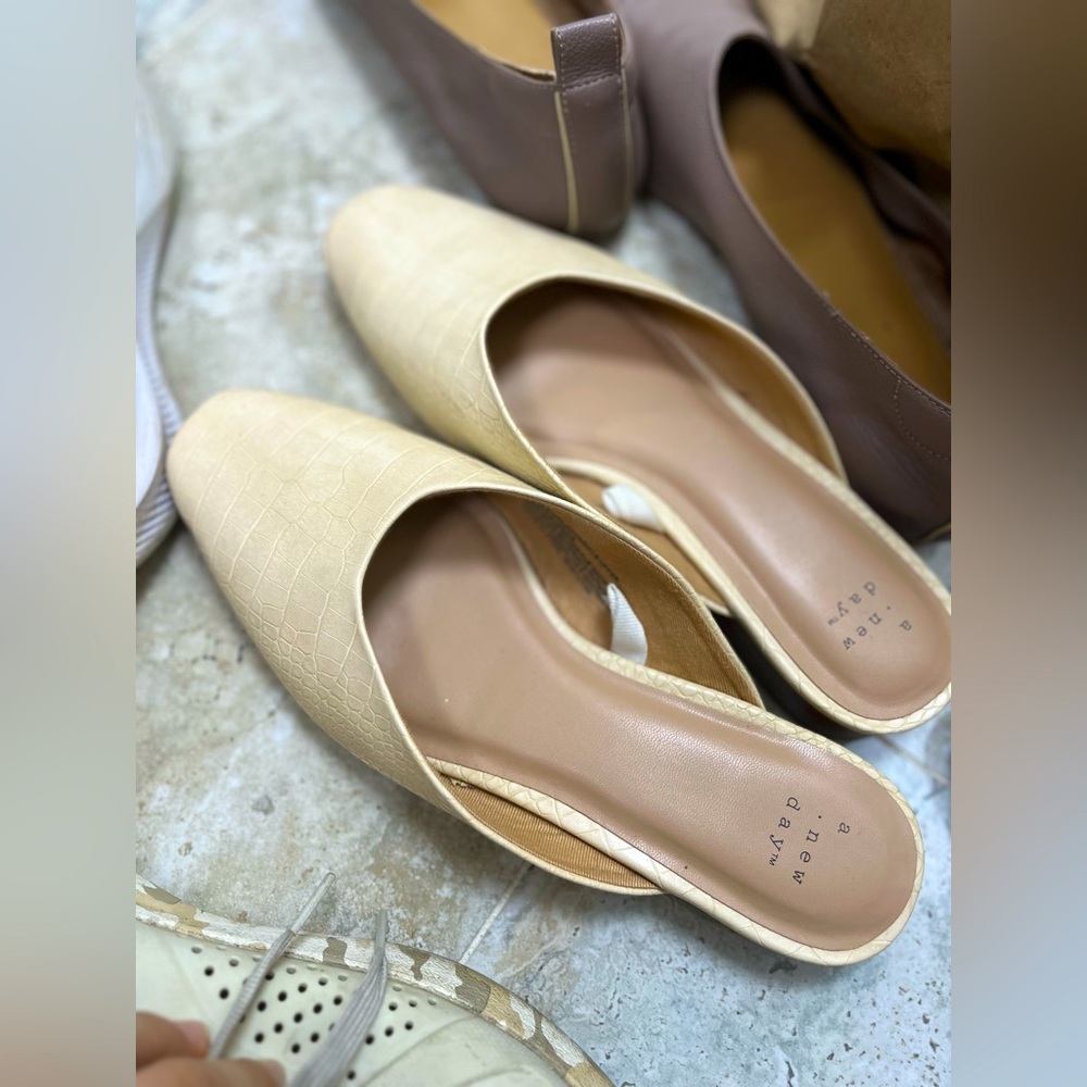A new day, target loafer slips, size 7